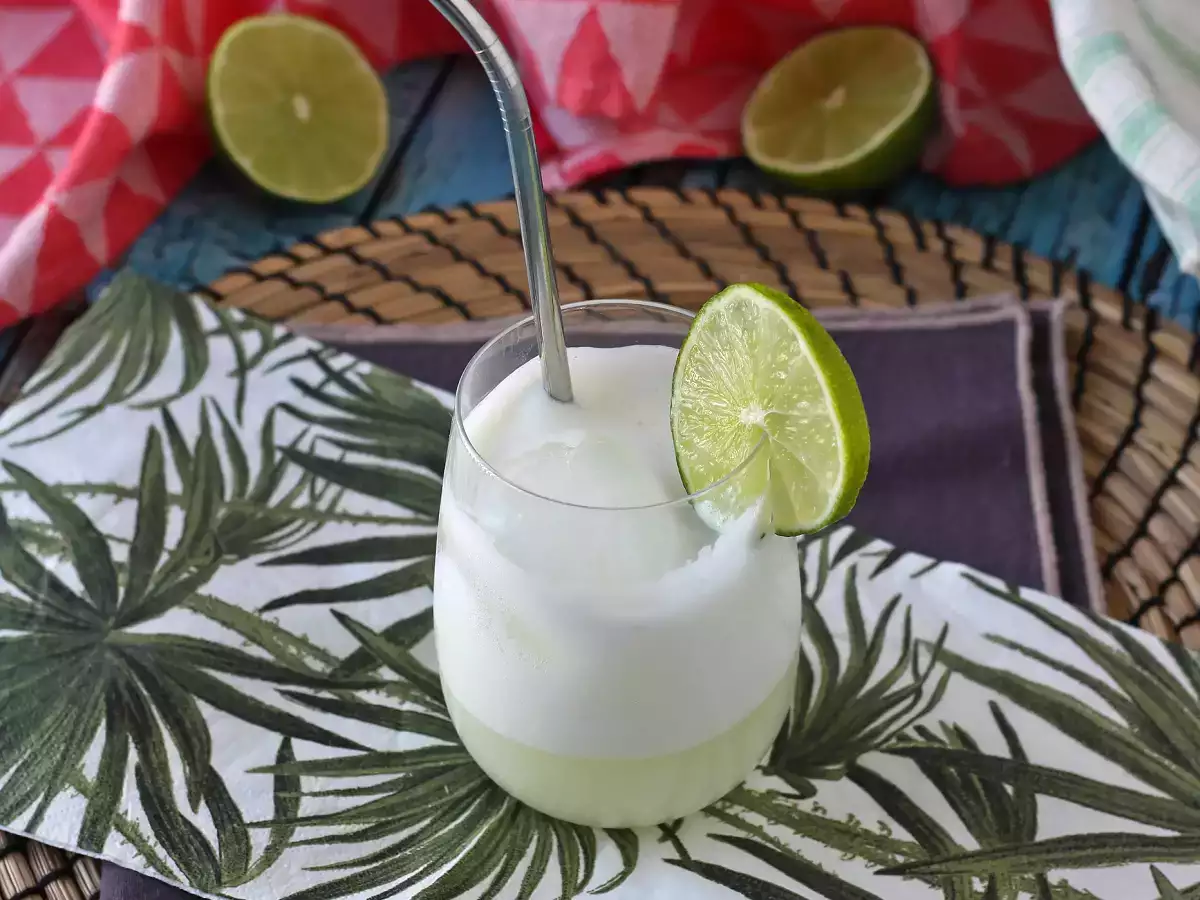 Limun Swiss dengan susu kental manis - foto 3