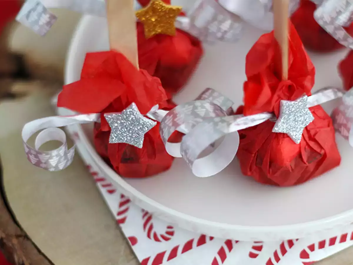 Lolipop cokelat panas: cokelat hitam + marshmallow - foto 4