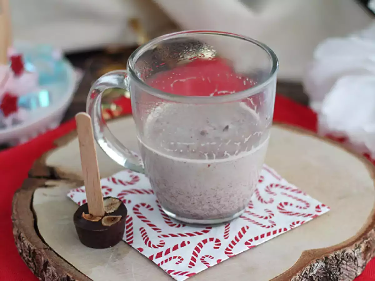 Lolipop Cokelat Panas dari Cokelat Hitam dan Kacang Hazel Panggang - foto 3