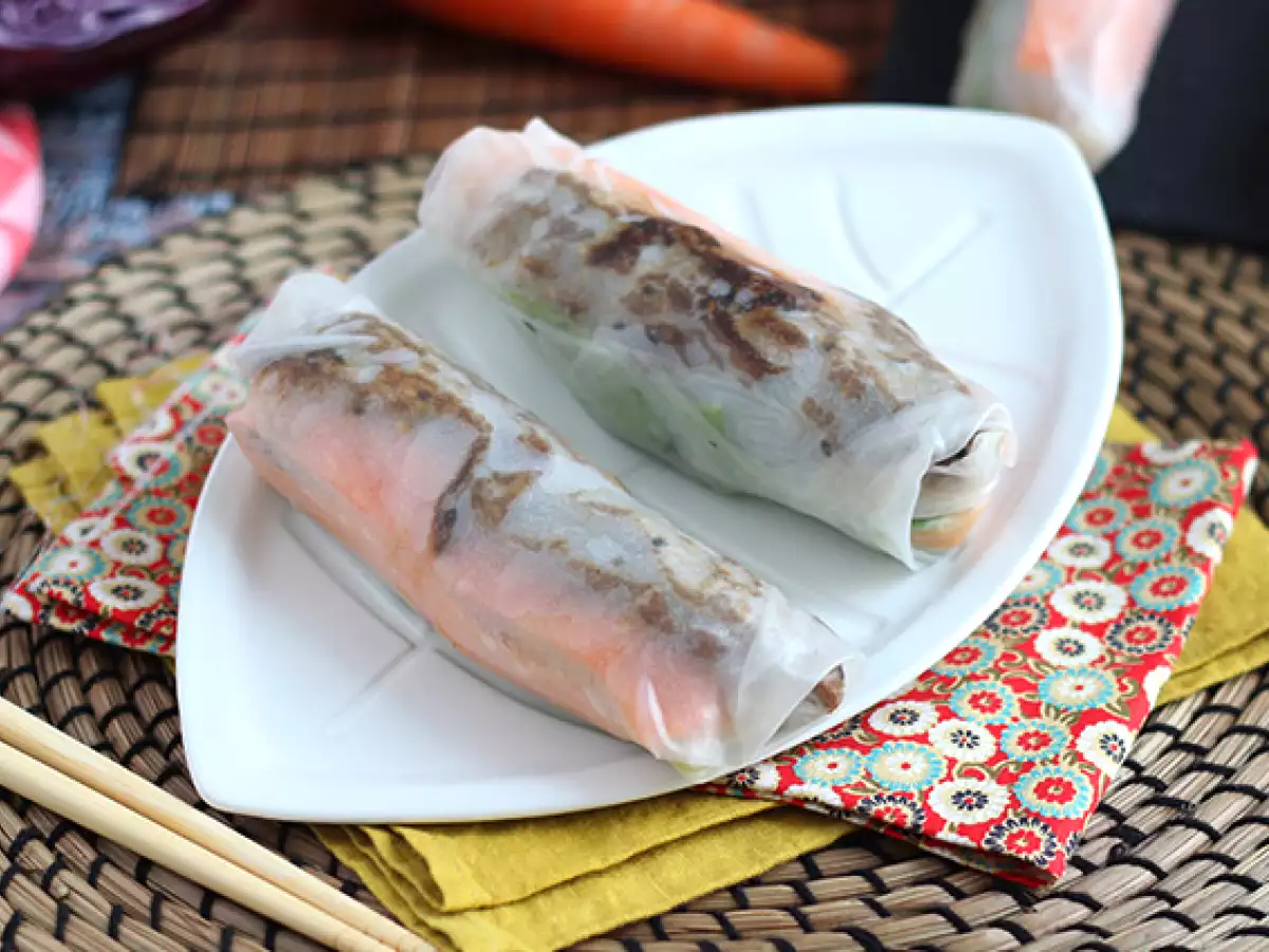 Lumpia Segar Isi Daging Sapi Marinasi - foto 3