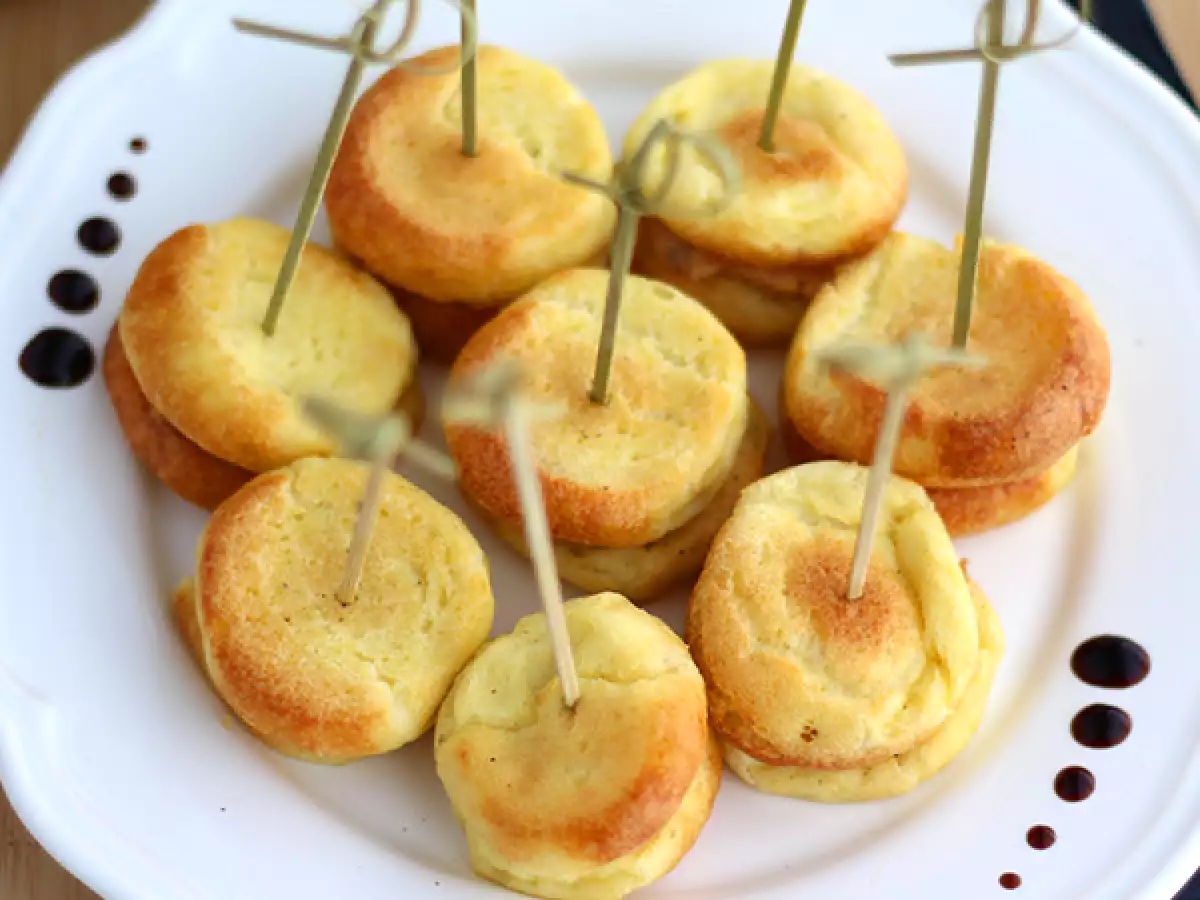 Makaroni foie gras dengan quenelles - foto 3