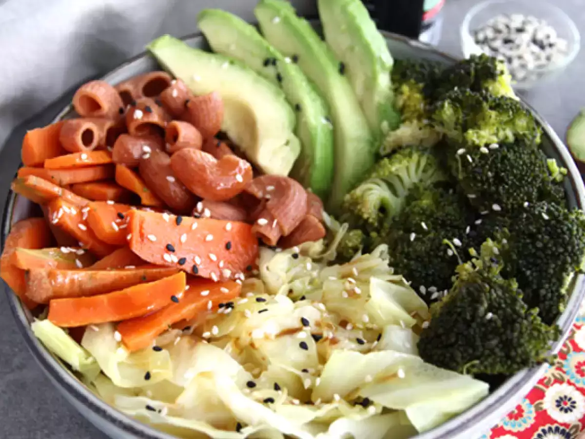 Mangkuk Buddha Vegetarian - foto 2