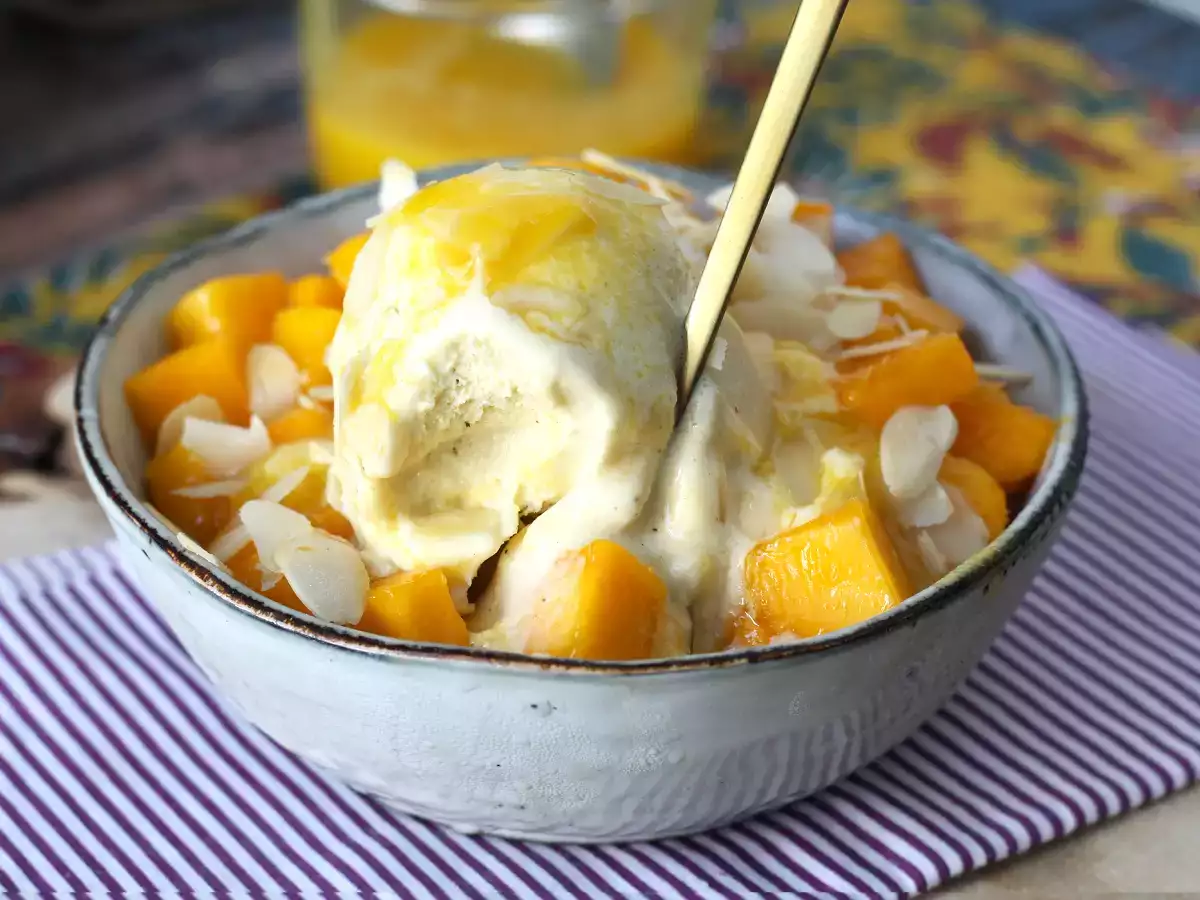 Mango bingsu, hidangan penutup Korea yang lezat dengan mangga yang populer di seluruh dunia - foto 2
