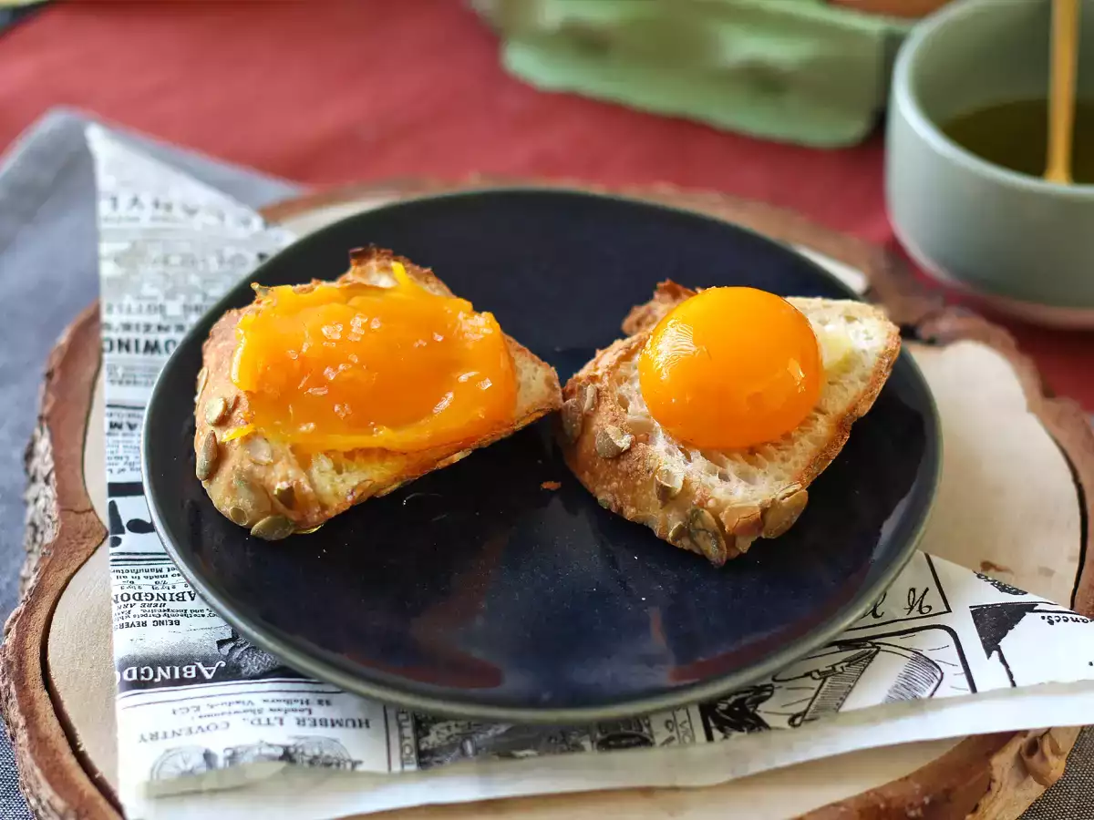 Manisan kuning telur dengan olesan Air Fryer - foto 6