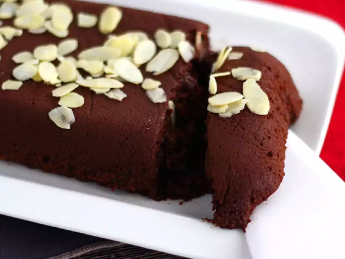 Marquise cokelat yang mudah - foto 3