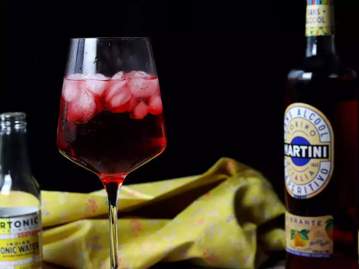 Martini tonik bebas alkohol, koktail buah yang segar! - foto 4