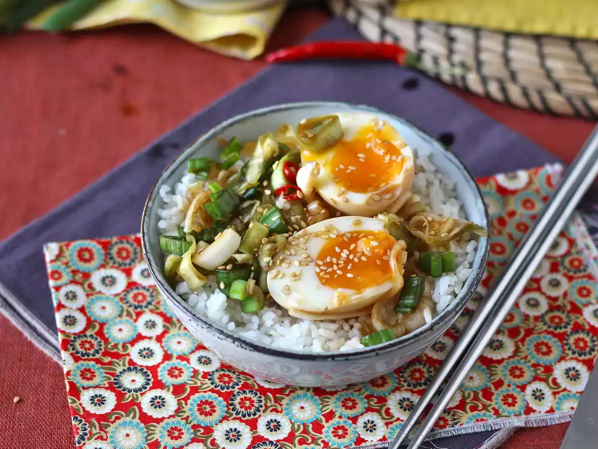 Mayak Gyeran - Telur yang diasinkan dengan bumbu Korea - foto 4