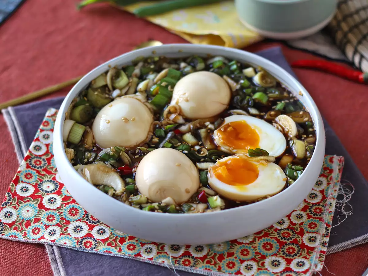 Mayak Gyeran - Telur yang diasinkan dengan bumbu Korea - foto 5