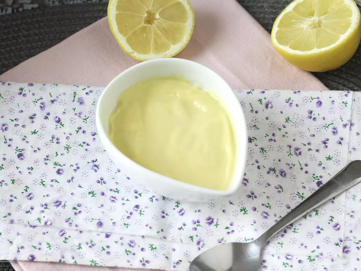 Mayones buatan sendiri dengan minyak zaitun - foto 3