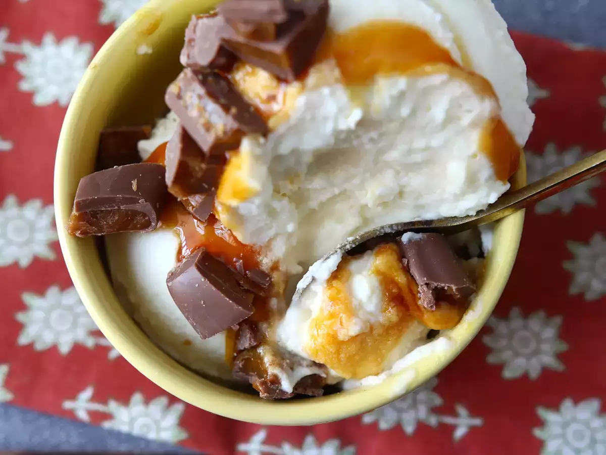 McFlurry Karamel Daim Buatan Sendiri dengan Ninja Creami - foto 6