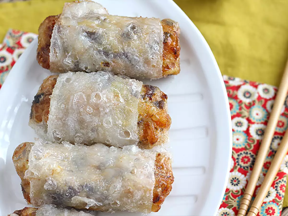 Mie udang dan jamur - foto 4