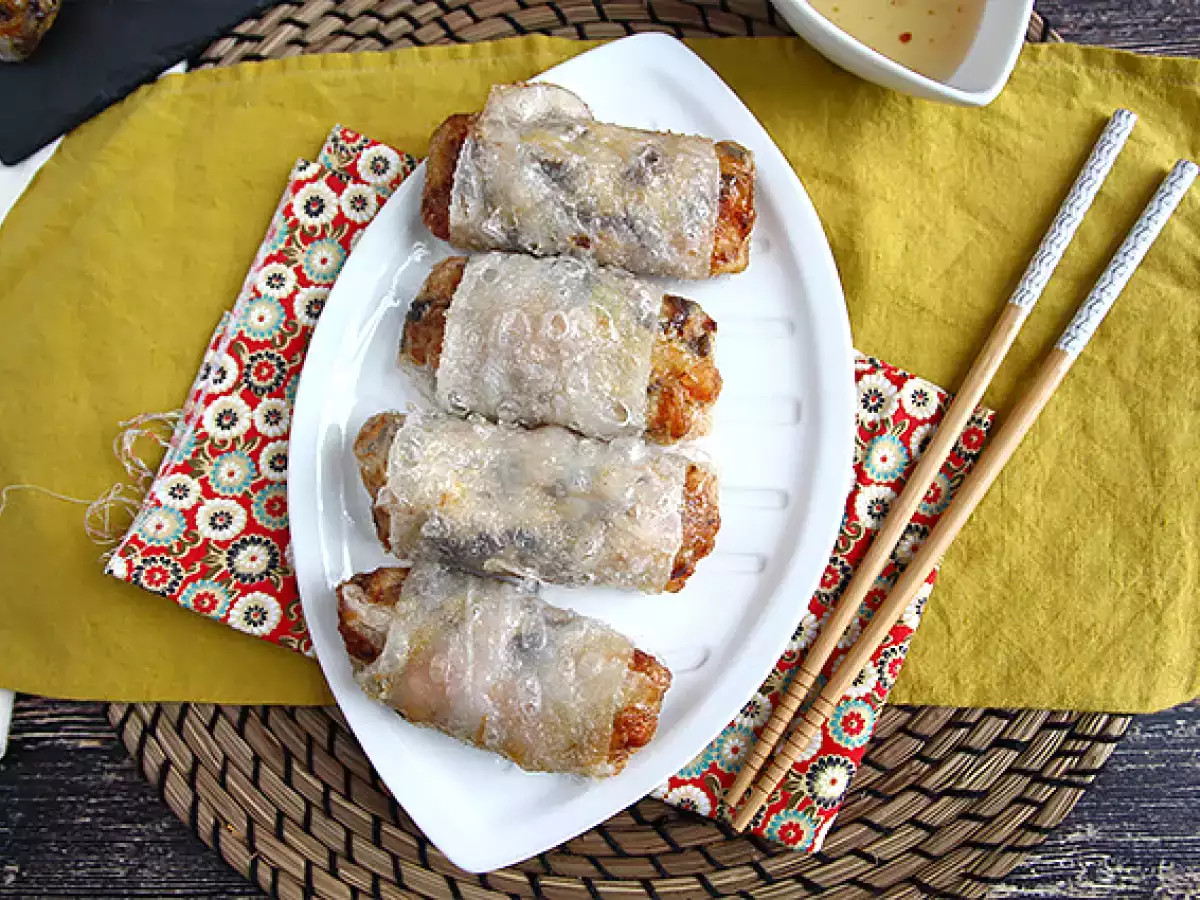 Mie udang dan jamur - foto 5