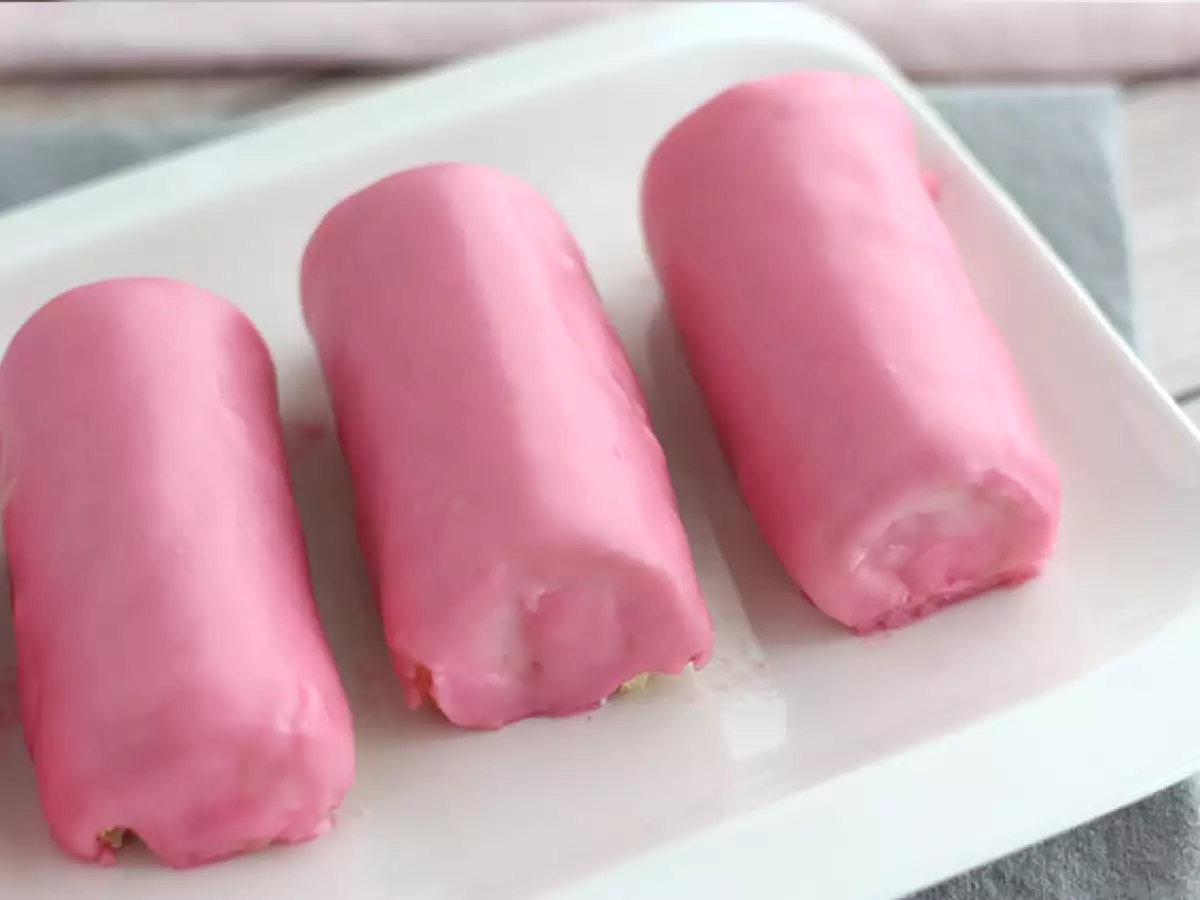 Mini Bolu Gulung Stroberi ala Pink Panther - foto 4