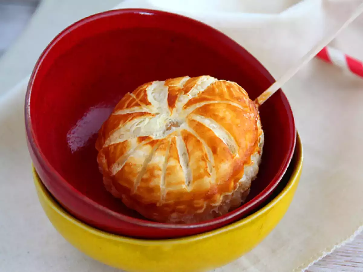 Mini Galette des Rois dengan Kepingan Cokelat - foto 2