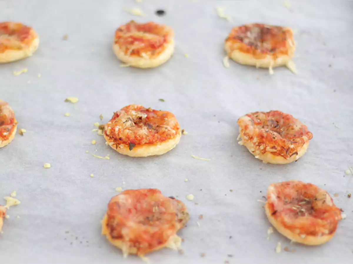 Mini Pizza dari Puff Pastry - foto 3