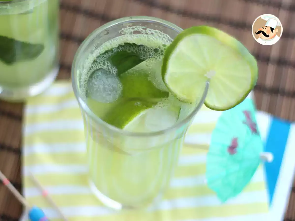 Mojito mentimun tanpa alkohol - foto 2