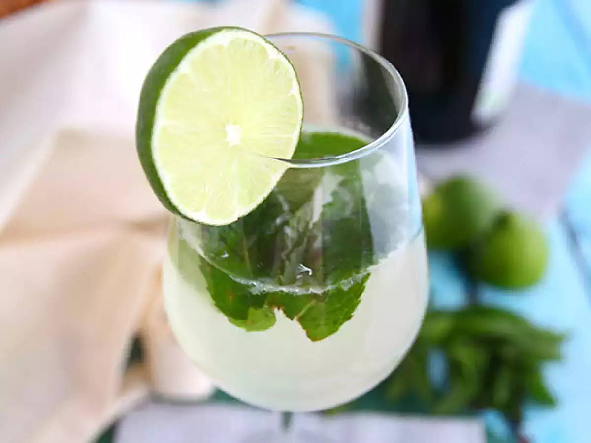 Mojito Royal dengan Prosecco - foto 2