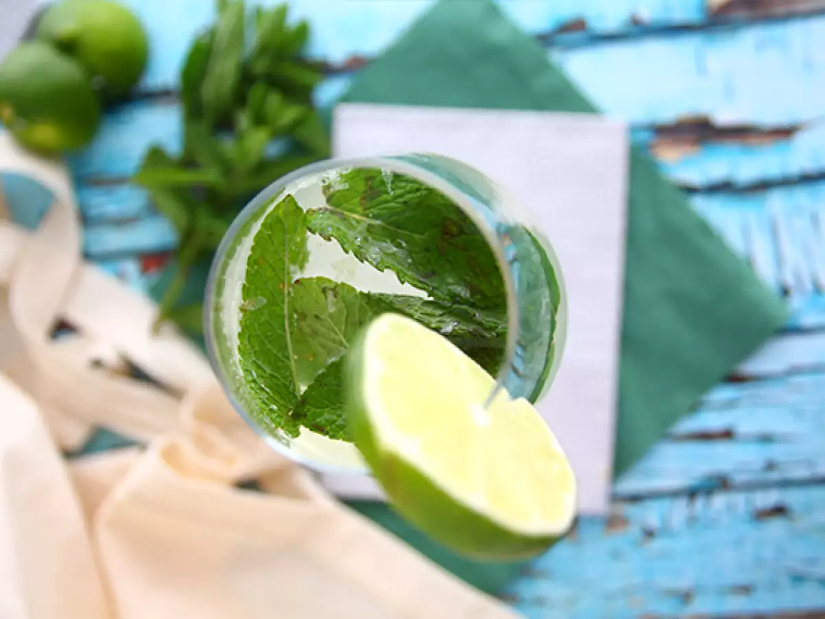 Mojito Royal dengan Prosecco - foto 3