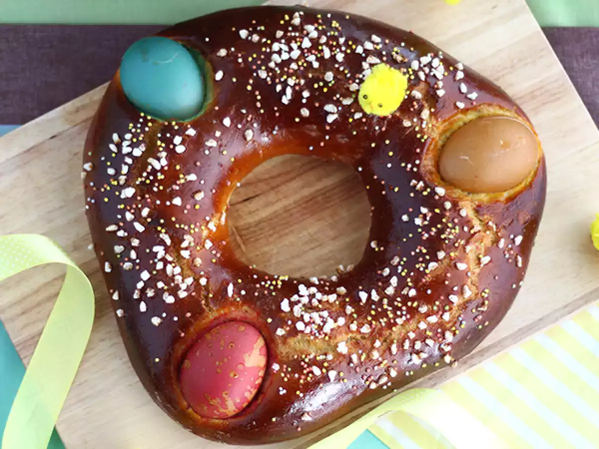 Mouna, brioche tradisional untuk Paskah - foto 2