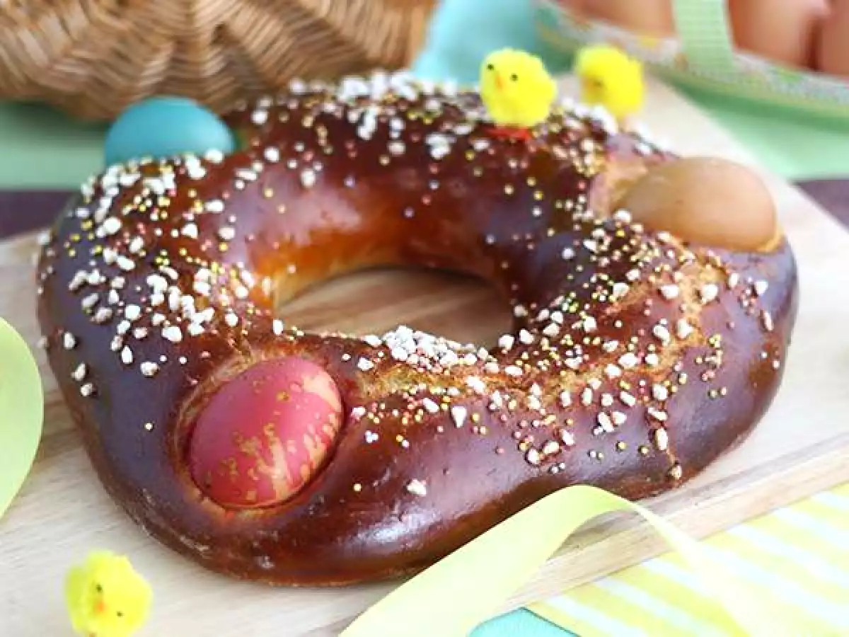 Mouna, brioche tradisional untuk Paskah - foto 3