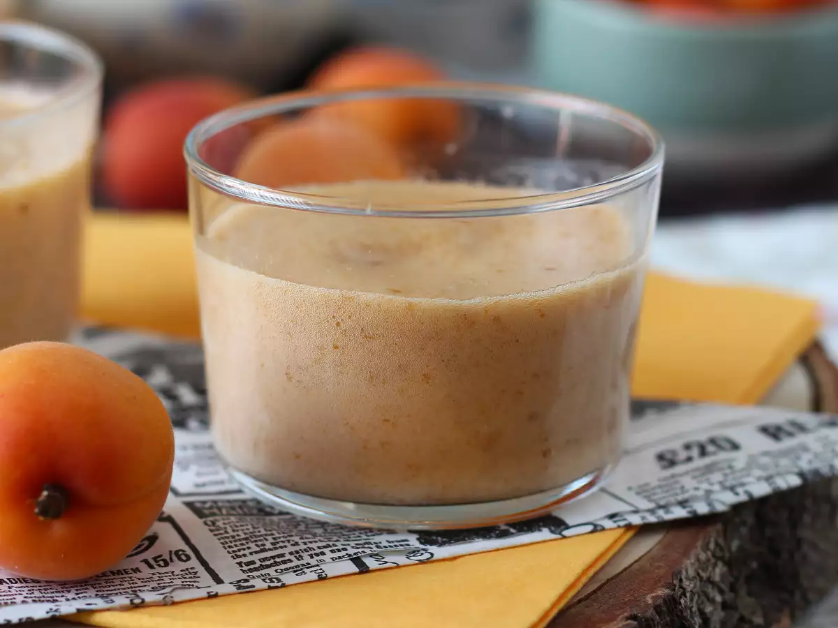 Mousse Aprikot yang Mudah Dibuat, Tanpa Dipanggang dan Hanya dengan Sedikit Bahan! - foto 3