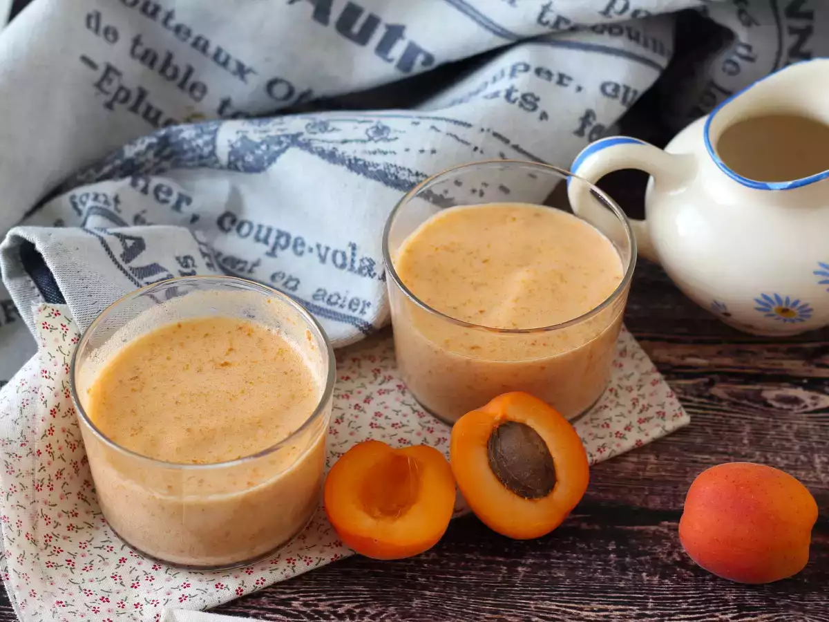 Mousse Aprikot yang Mudah Dibuat, Tanpa Dipanggang dan Hanya dengan Sedikit Bahan! - foto 6