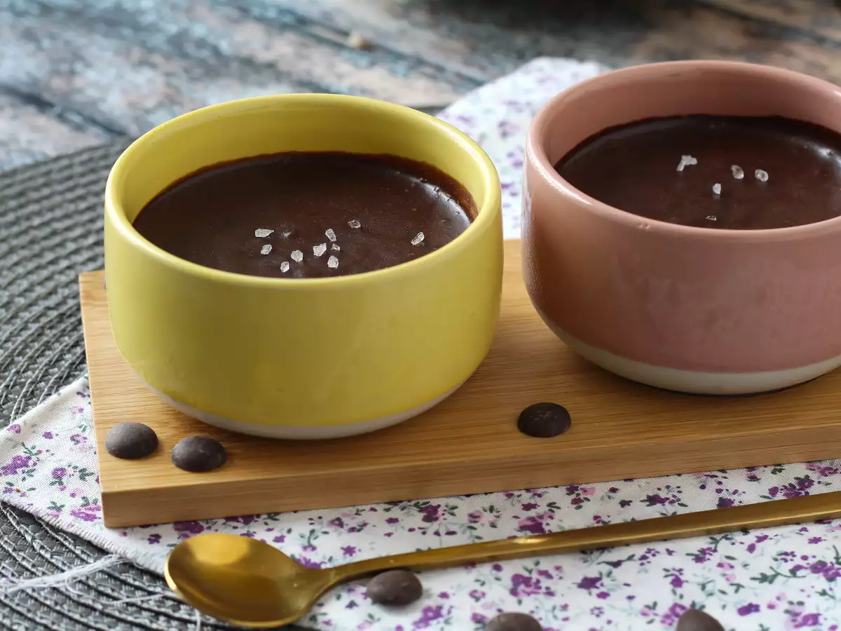 Mousse Cokelat Sempurna yang Lezat dengan Sentuhan Garam - foto 10