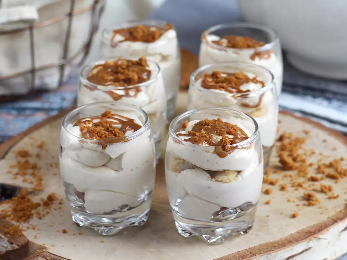 Mousse Speculoos dalam Gelas - foto 3