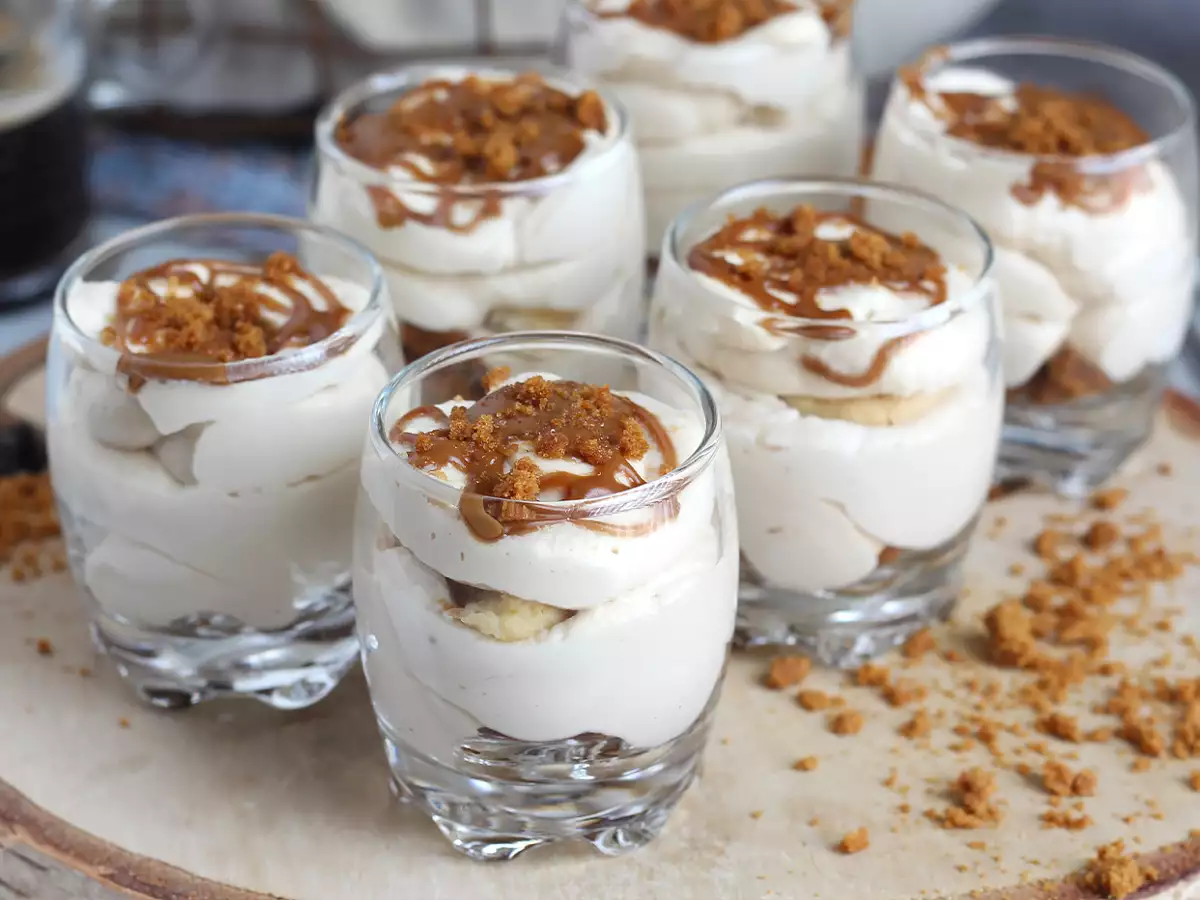 Mousse Speculoos dalam Gelas - foto 5