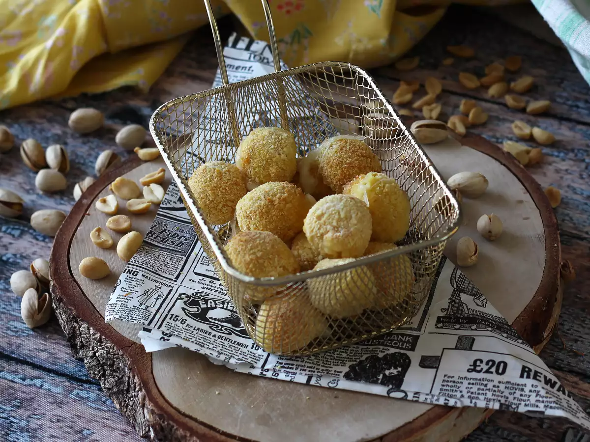 Mozzarelline dalam penggorengan udara - foto 5