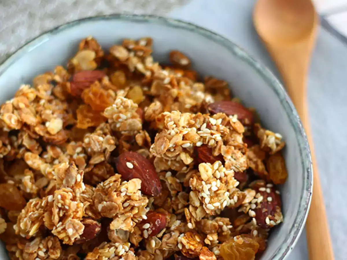 Muesli atau granola buatan sendiri - foto 4