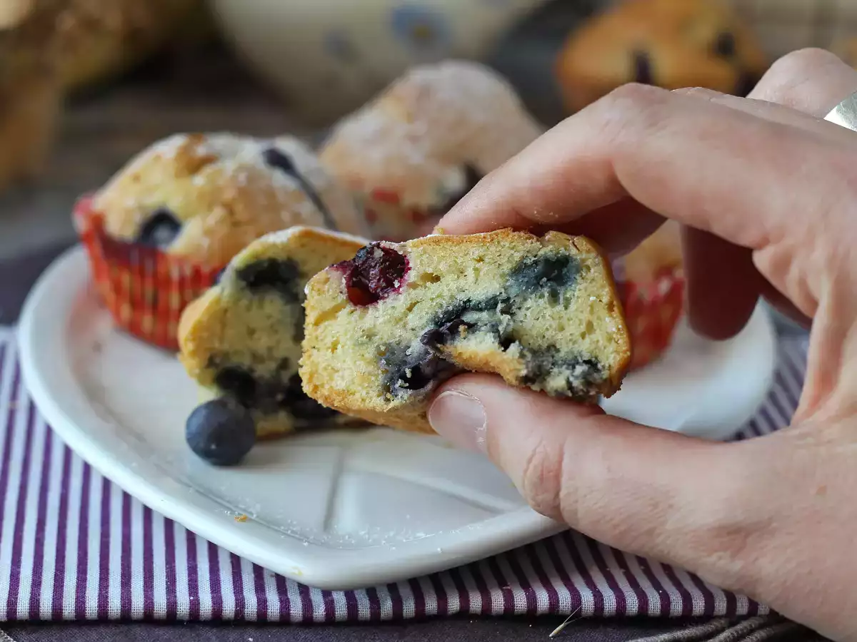 Muffin Blueberry Mini ala Tourte des Pyrénées - foto 4