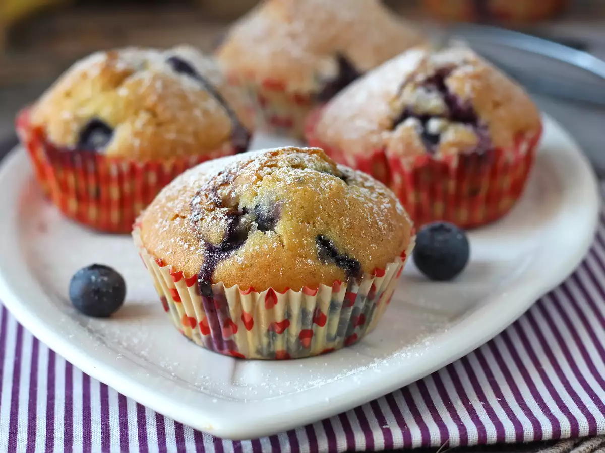 Muffin Blueberry Mini ala Tourte des Pyrénées - foto 5