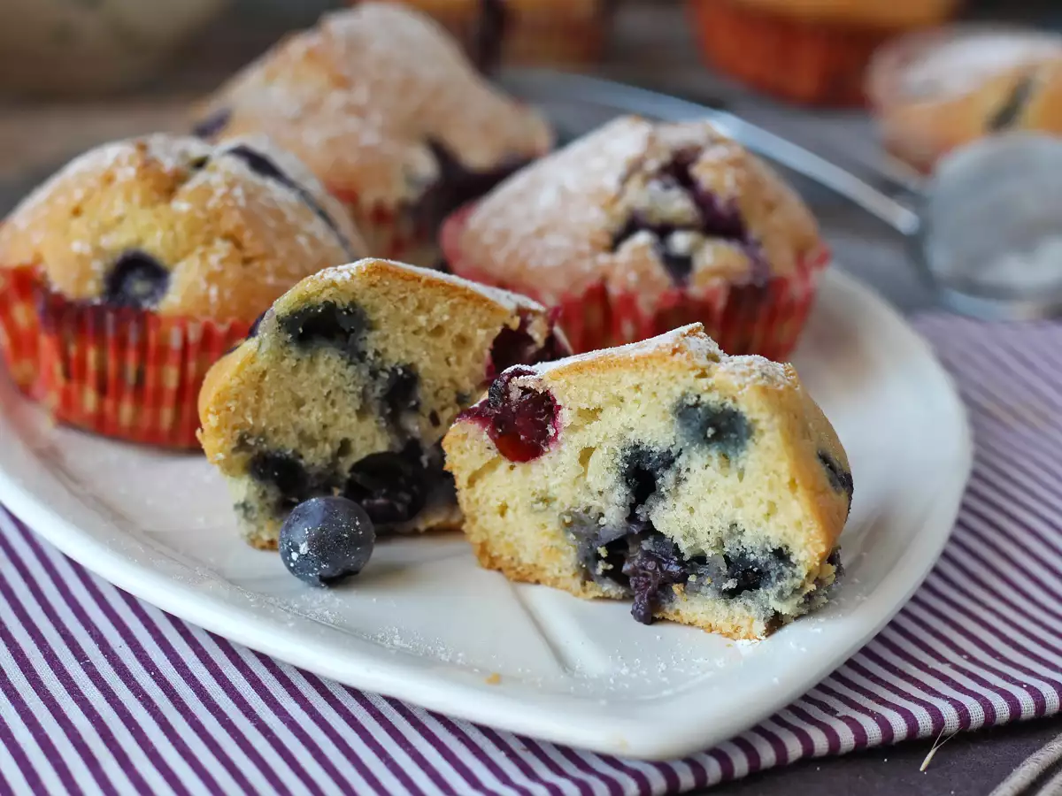 Muffin Blueberry Mini ala Tourte des Pyrénées - foto 6