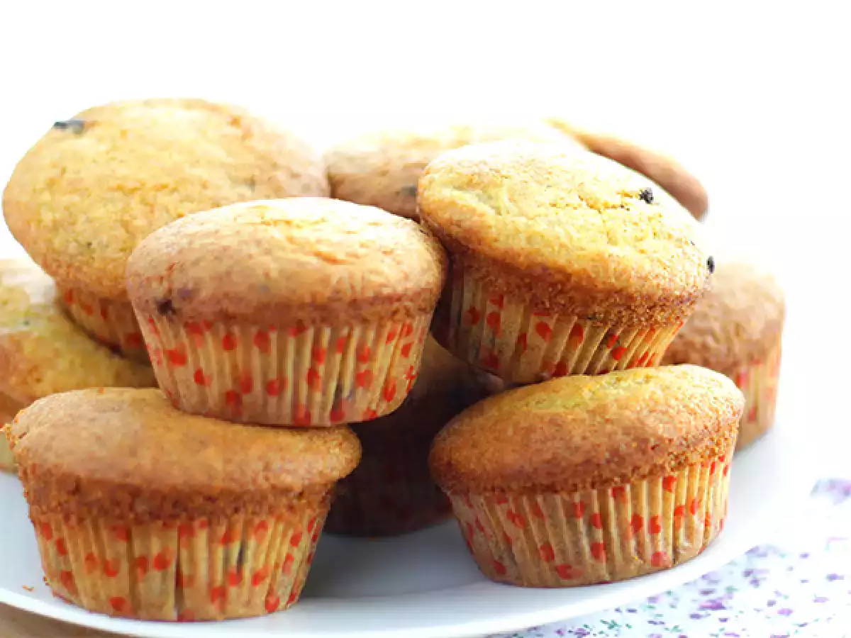 Muffin chocolate chip, resep Amerika - foto 2