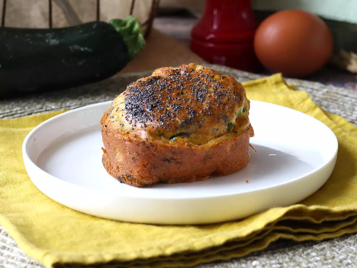 Muffin cukini dalam penggorengan udara: resep yang ringan dan lembut - foto 3