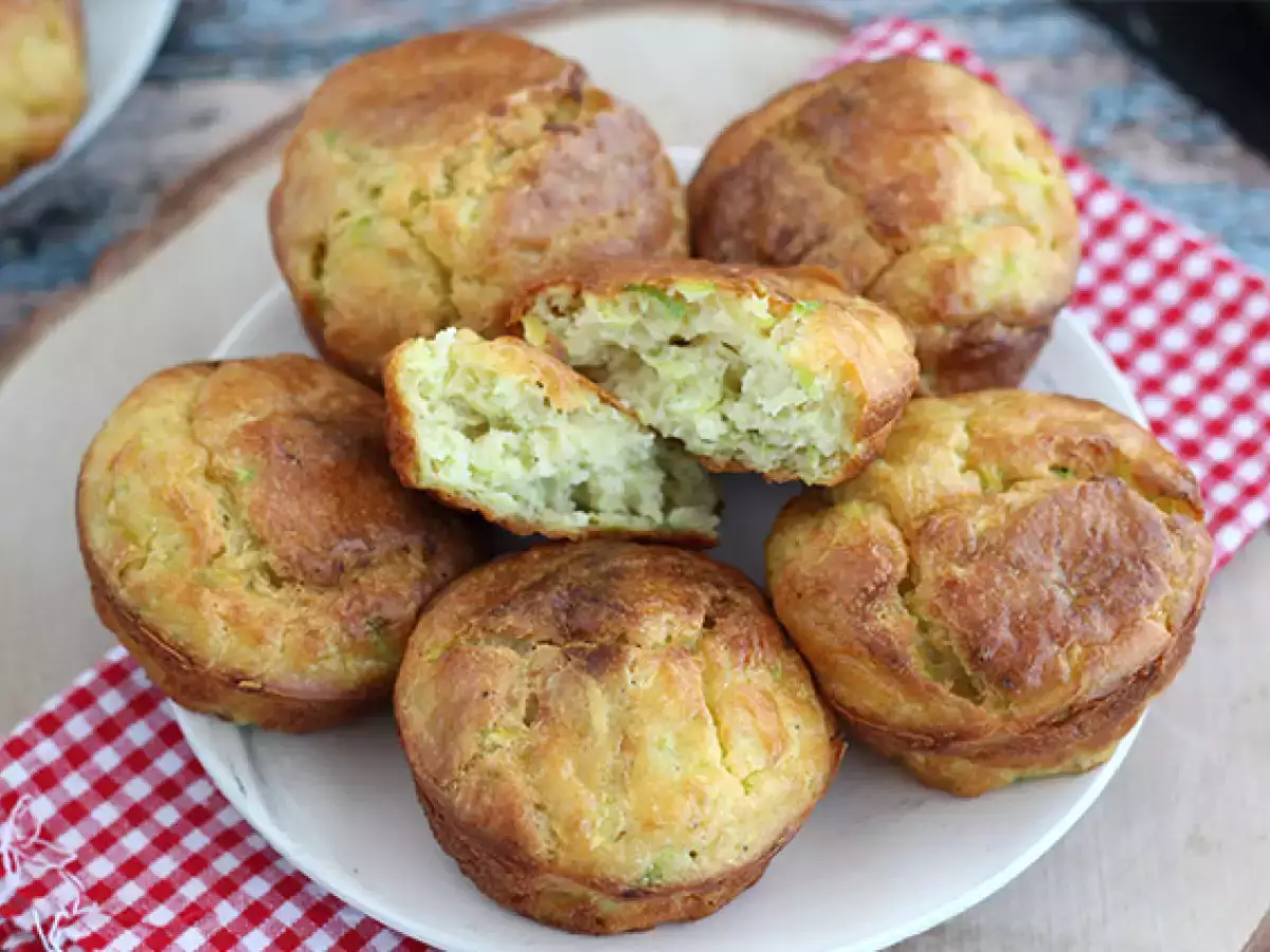 Muffin cukini dan keju kambing - foto 4