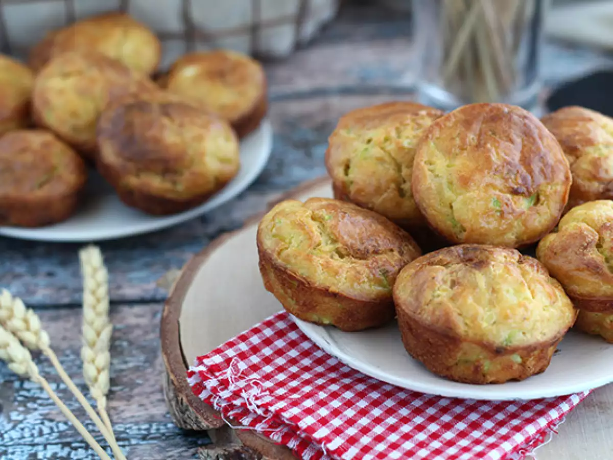 Muffin cukini dan keju kambing - foto 5