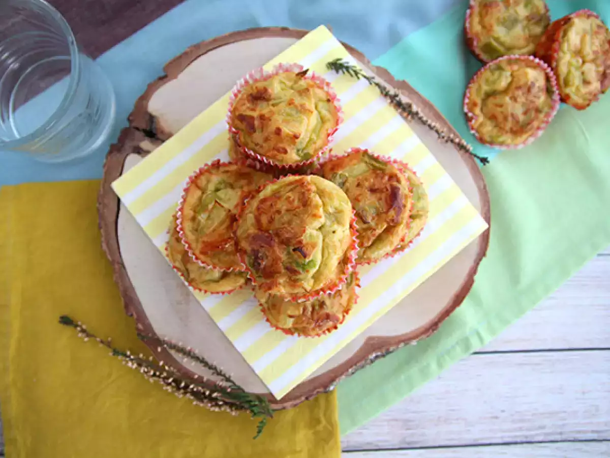 Muffin dengan fondue daun bawang - foto 5