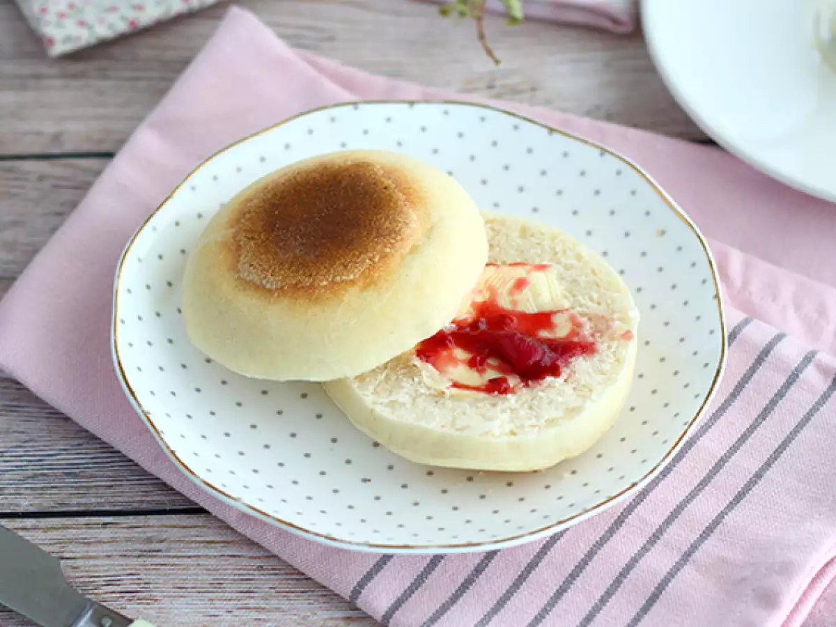 Muffin Inggris (Mudah dan Empuk) - foto 2