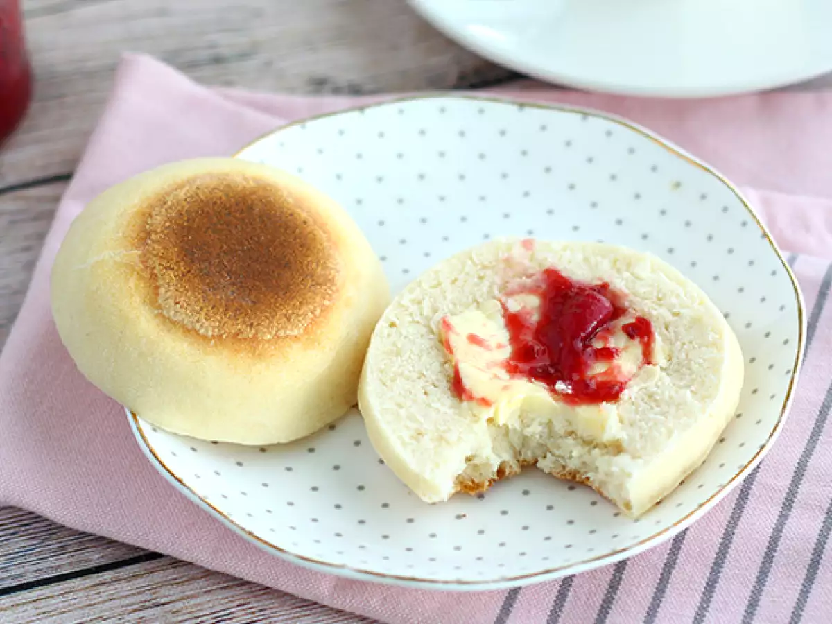 Muffin Inggris (Mudah dan Empuk) - foto 4