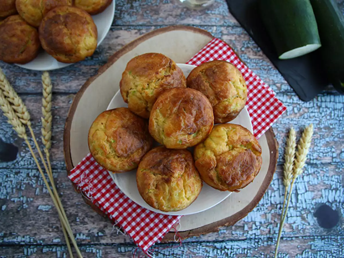 Muffin Zukini dan Keju Kambing - foto 2