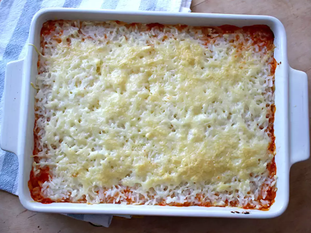 Nasi dan tomat gratin - foto 4