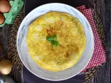 Omelet bawang bombay, resep yang lezat dan mudah disiapkan, foto 2
