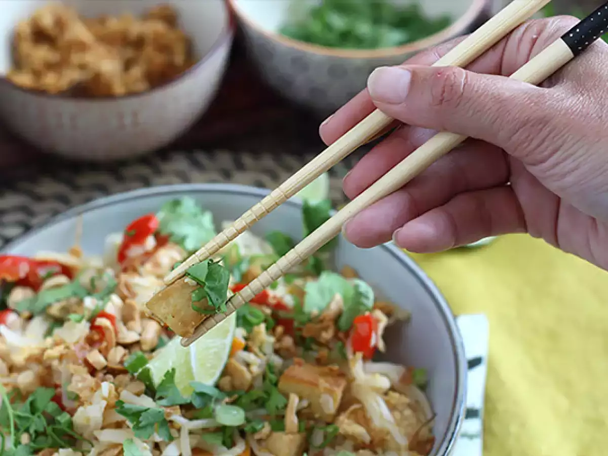 Pad thai dengan tahu - foto 4