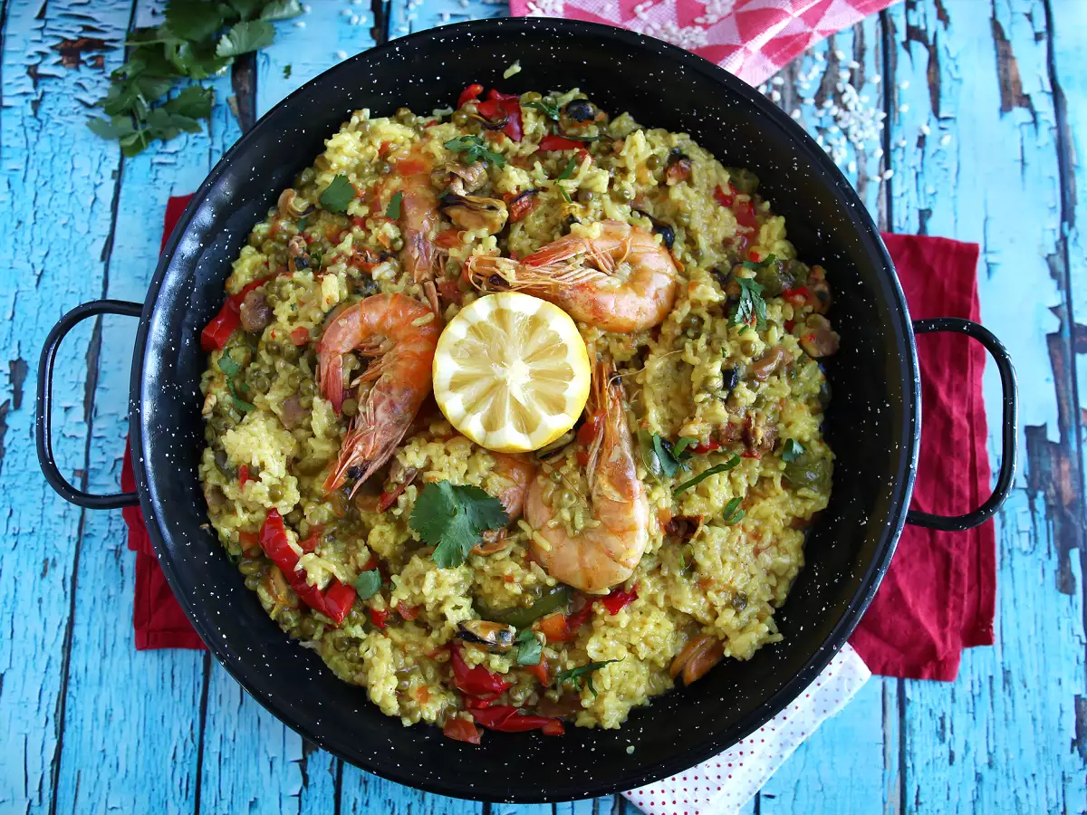 Paella super cepat dengan Cookeo - foto 2