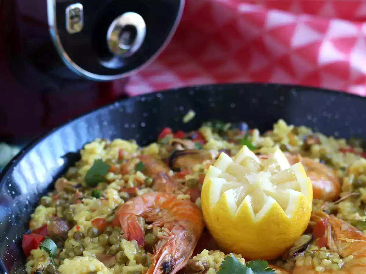 Paella super cepat dengan Cookeo - foto 3