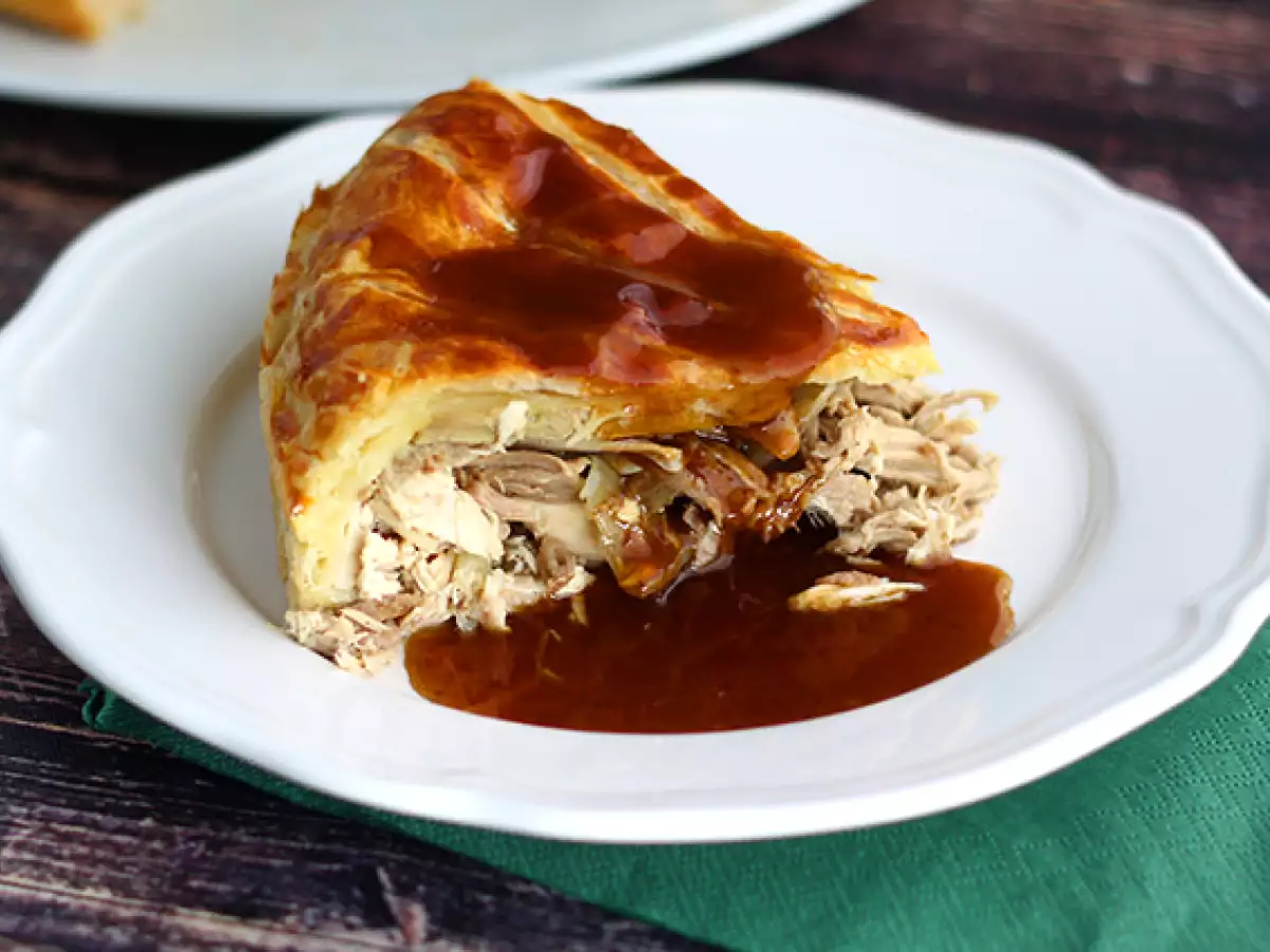 Pai Ayam Mutiara dengan Foie Gras