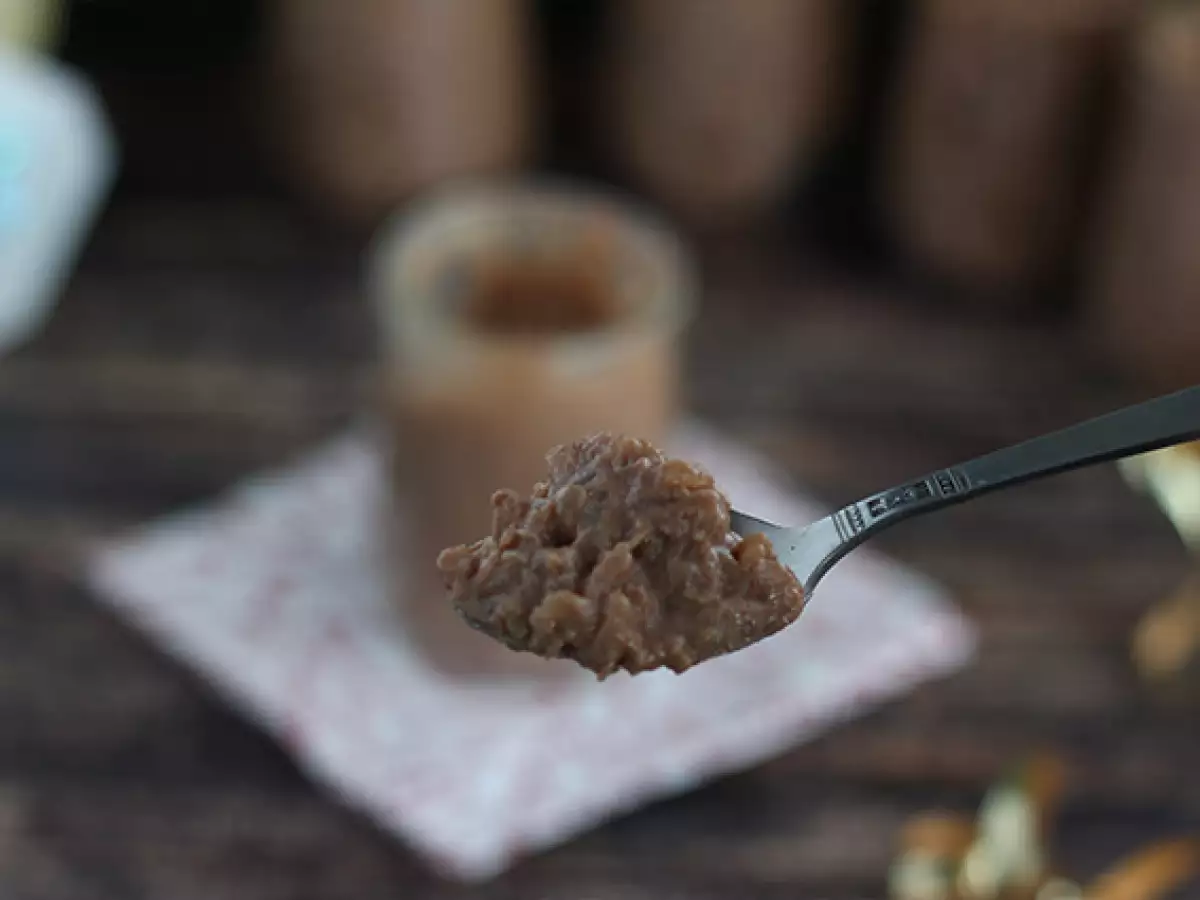 Paket Bahan Puding Beras dengan Cokelat Hitam dan Putih - foto 4