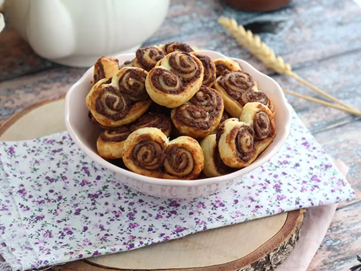 Palmier Pastry dengan Olesan Cokelat - foto 2